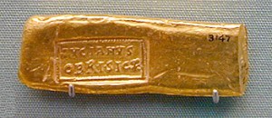gold bars from Roman times play a special role in the history of gold bars