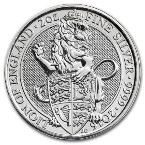 2016 edition of the Queen's Beasts coin series