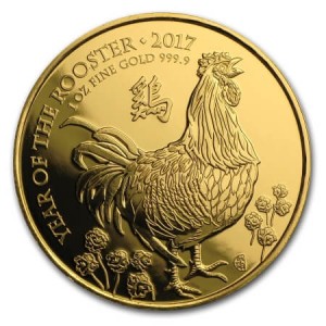the British Lunar Gold coin series is one of the new 2017 gold coins with a changed reverse
