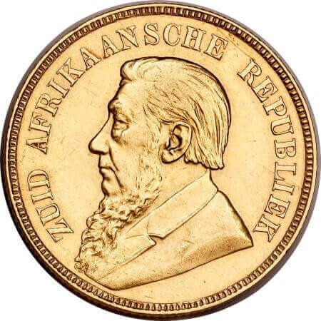 obverse side of the Kruger Pond coin