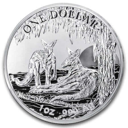Silver Kangaroos by the Royal Australian Mint