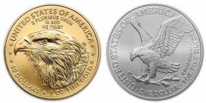 reverse side design of the new 2021 American Eagle Type 2 coins