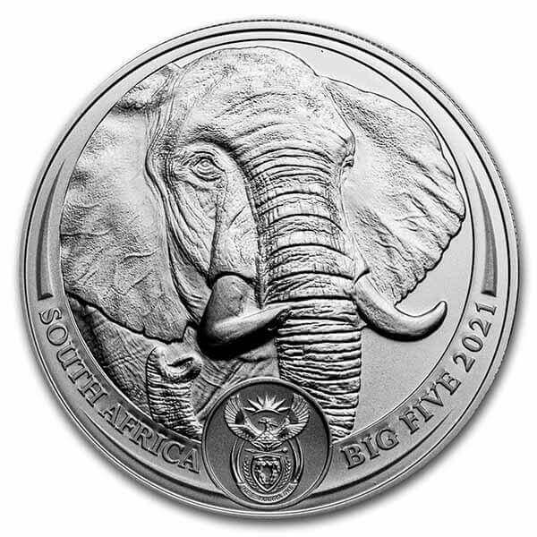 the South African Big Five Series 2 started with the release of the elephant coin in 2021