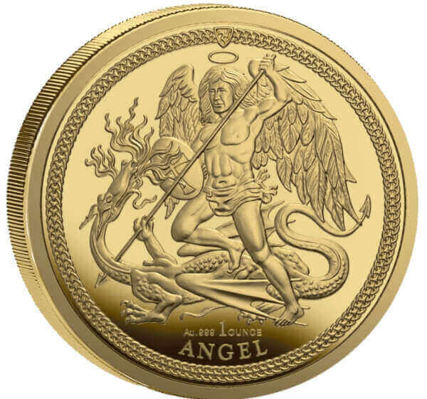 the Isle of Man Angel and Noble coins