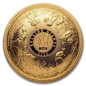 only 49 pieces of the 40 gram gold version of the Solomon Islands Bullion Giants exist