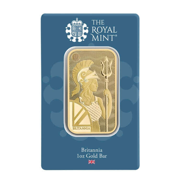 design of the Britannia bullion bars