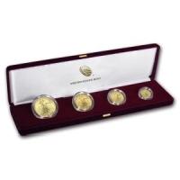 2018 4-Coin American Gold Eagle Proof Set