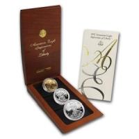 1997 3-Coin Proof Gold & Silver Impressions of Liberty American Eagle Coin Set
