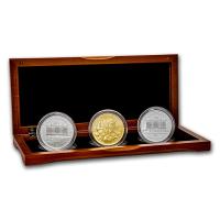 2016 3x1 oz Austrian Philharmonic Gold Coin Set