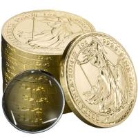 privy-marked Year of the Horse Gold Britannia coin 2014