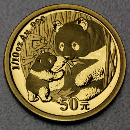 reverse side of the 2005 issue of the Gold Pandas