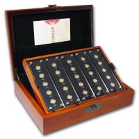 25th Anniversary 25-Coin Gold Panda Proof Set 2007
