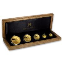 5-Coin Mexican Gold Libertad proof Set 2017