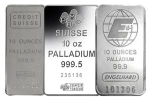palladium bullion bars