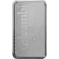 backside view of the 1 oz Valcambi Suisse palladium bars