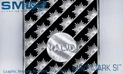 the word VALID becomes visible when placing the Mint Mark SI™ decoding lens above the center circle on the reverse
